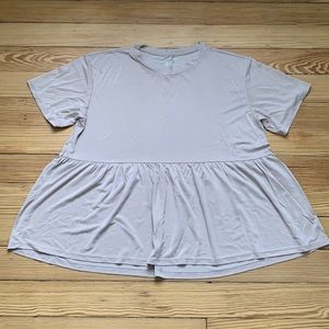 American Eagle Outfitters Peplum Tee